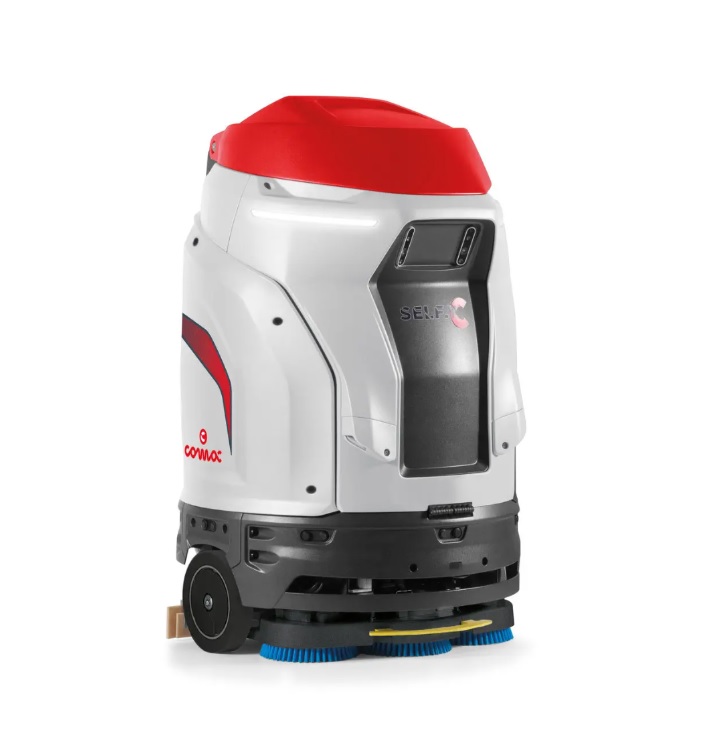 La fregadora COMAC Selfie Y, una solución profesional para la limpieza eficiente de suelos en Barcelona, España