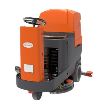 Fregadora Industrial de Hombre a Bordo La Máquina Fregadora Krüger, es una solución profesional para la limpieza eficiente de suelos en Barcelona, España